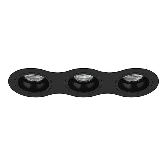 D637070707 Светильник DOMINO ROUND МR16 (214637+214607+214607+214607)