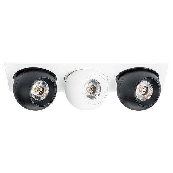 i536726272 Светильник INTERO LED 9W*3 850LM*3 24G БЕЛЫЙ/ЧЕРНЫЙ 3000K (217536+217072+217062+217072)
