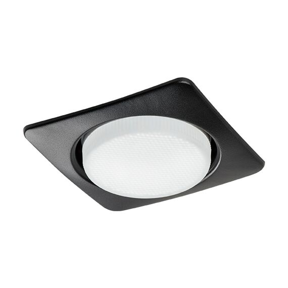 212127 Светильник TENSIO Q GX53 H4 220V SQUARE BLACK