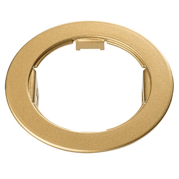 214613 Рамка DOMINO ROUND MR16 ЗОЛОТО