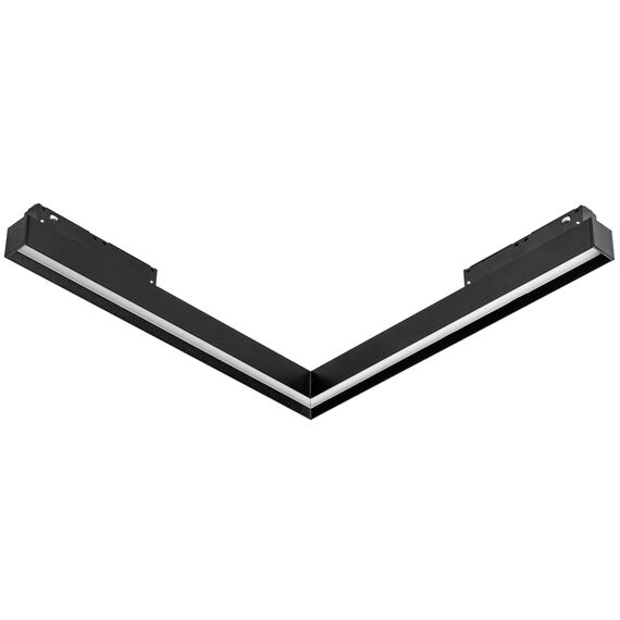 259437 Светильник 48V угловой д/трека UNO LED 24W 1600LM 90G ANTIGLARE ЧЕРНЫЙ МАТОВЫЙ 3000K