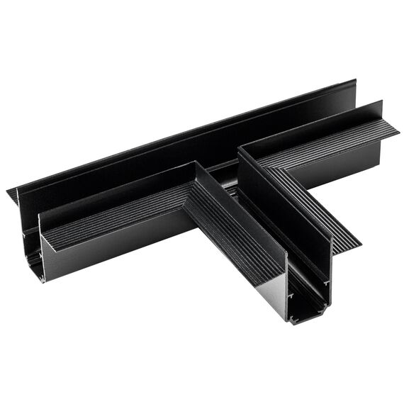 509277 Соединитель для встраиваемого трека UNO Т-образный ЧЕРНЫЙ