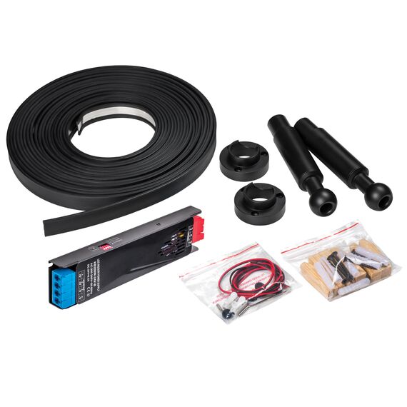 200CORDA10 Тросовая система CORDA 10м и блок питания на 200W (max мощность ленты 18.6W/метр) (418010+418990+424200)