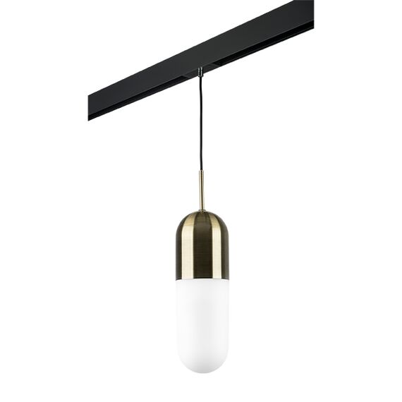 PRO690111 Светильник д/1-фазн трека RAMO 1х40W E27 БРОНЗА/БЕЛЫЙ/ЧЕРНЫЙ (690111+595007)