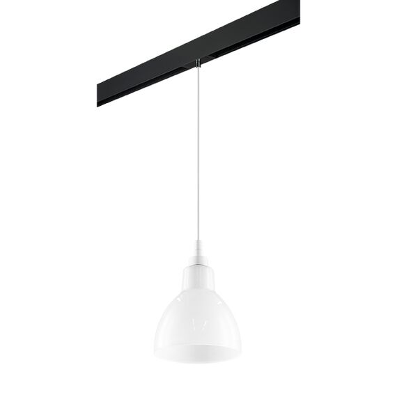 PRO865016 Светильник д/1-фазн трека LOFT 1х40W E14 БЕЛЫЙ/ЧЕРНЫЙ (865016+595007)