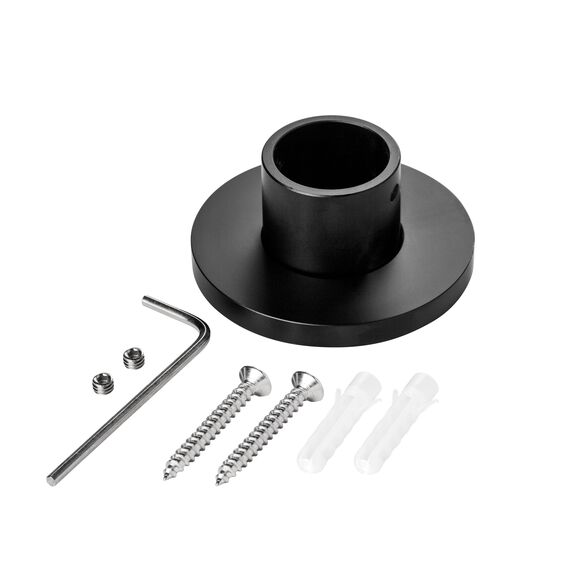 506487 Пятка крепежа 5064х7 тип D LINEA ЧЕРНЫЙ