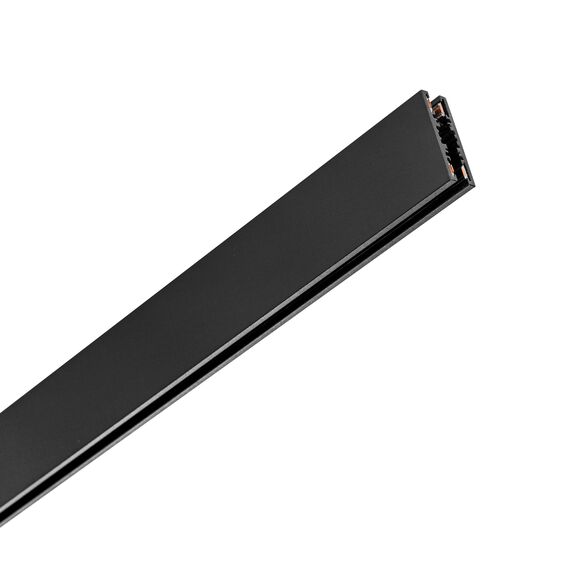 506527 Трек 24V двухконтактный "вверх-вниз" тип E LINEA 2м ЧЕРНЫЙ