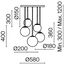 Подвесной светильник Maytoni MOD321PL-05W, изображение 10