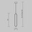 Подвесной светильник Maytoni MOD017PL-L13G, изображение 6