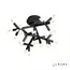Потолочная люстра iLedex Savage FS-017-X25 BK, изображение 3
