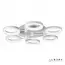 Потолочная люстра iLedex Jomo FS-014-X6-(B) 72W WH, изображение 4