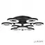 Потолочная люстра iLedex Jomo FS-014-X9 108W BK, изображение 4