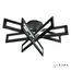 Потолочный светильник iLedex Stalker 9082-R800-X 128W BK