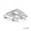 Потолочный светильник iLedex Ethereal C50058/4CF WH, изображение 3
