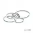 Потолочная люстра iLedex Ring New 6815-300/400-X-T WH, изображение 3
