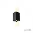 Настенный светильник iLedex Double ZD8160-12W BK