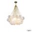 Подвесная люстра iLamp GLOBE 10099P/3-D800 GOLD&WHITE