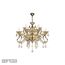 Подвесная люстра iLamp Asia 61082-8+4 BR