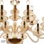 Подвесная люстра iLamp Mercury P9448-10+5 Gold, изображение 4
