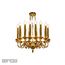 Подвесная люстра iLamp Louvre MD8551-15 GD, изображение 2