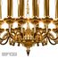 Подвесная люстра iLamp Louvre MD8551-15 GD, изображение 4