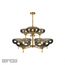 Подвесная люстра iLamp Rivoli 6607/9 GD, изображение 2