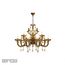 Подвесная люстра iLamp Asia 81069-8+4 BR