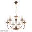 Подвесная люстра iLamp Aura 1030-6GD, изображение 2