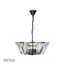 Подвесная люстра iLamp Panorama 6107-600 BK, изображение 3