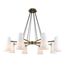 2763-8P, подвесная люстра, D870xH1160, 8xE14x40W, excluded