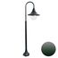 Парковый светильник Arte Lamp MALAGA A1086PA-1BG, изображение 2