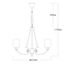 Люстра подвесная MW-Light Palermo 386017706, изображение 11