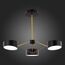 SLE6005-402-03 Светильник потолочный Черный, Золотистый/Черный LED 3*10W VALLE, изображение 2