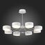 SLE6005-502-08 Светильник потолочный Белый, Хром/Белый LED 8*10W VALLE, изображение 2