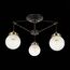 SLE110302-03 Светильник потолочный Черный, Бронза/Прозрачный, Белый E27 3*60W STRICCE, изображение 4