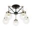 SLE110302-05 Светильник потолочный Черный, Бронза/Прозрачный, Белый E27 5*60W STRICCE, изображение 3