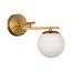 SLE1195-301-01 Светильник настенный Латунь/Белый E14 1*40W SIERRA, изображение 2