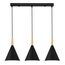 SLE1255-403-03 Светильник подвесной Черный/Черный E27 3*40W ARKET, изображение 4