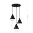 SLE1255-423-03 Светильник подвесной Черный/Черный E27 3*40W ARKET, изображение 6