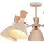 SLE1256-502-05 Светильник потолочный Бежевый/Бежевый, Светлое дерево, Золотистый E14 5*40W VISTA, изображение 8