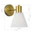 SLE1561-301-01 Светильник настенный Латунь/Белый E27 1*60W ARKI, изображение 3