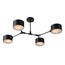SLE183402-04 Светильник потолочный Черный/Черный E14 4*60W GIMENTO, изображение 3