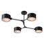 SLE183402-04 Светильник потолочный Черный/Черный E14 4*60W GIMENTO, изображение 9