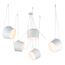 SLE120653-05 Светильник подвесной Белый/Белый E27 5*40W TRIESTE, изображение 3