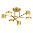 SLE201022-06 Светильник потолочный Золотистый/Золотистый LED 6*7W 4000K NOBEL, изображение 6