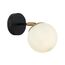 SLE220401-01 Светильник настенный Черный, Латунь/Белый E27 1*60W FORLI, изображение 3