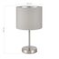 SLE300514-01 Прикроватная лампа Никель/Серый, Серебристый E27 1*40W BRESCIA, изображение 3