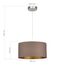 SLE300573-01 Светильник подвесной Никель/Темно-бежевый, Золотистый E27 1*40W BRESCIA, изображение 2