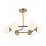 SLE220602-06 Светильник потолочный Золотистый/Белый E14 6*40W CALABRIA, изображение 3