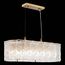 SLE283203-10 Светильник подвесной Золотистый/Прозрачный E27 10*40W RIDA